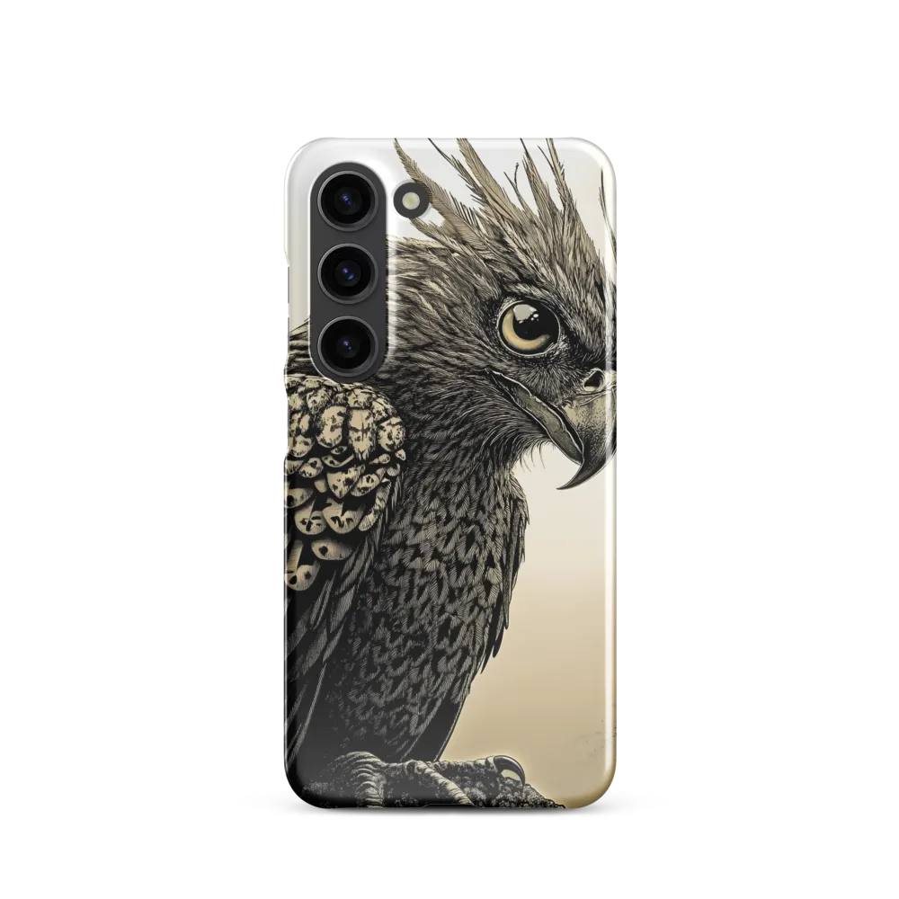 Majestic Owl in Detail | Phone Case |  S23 | Snap Case | Glossy