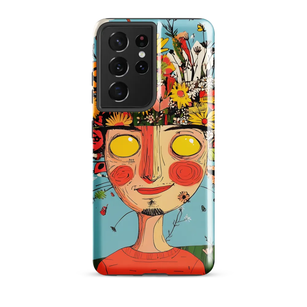 Whimsical Bloom | Phone Case |  S21 Ultra | Tough Case | Glossy