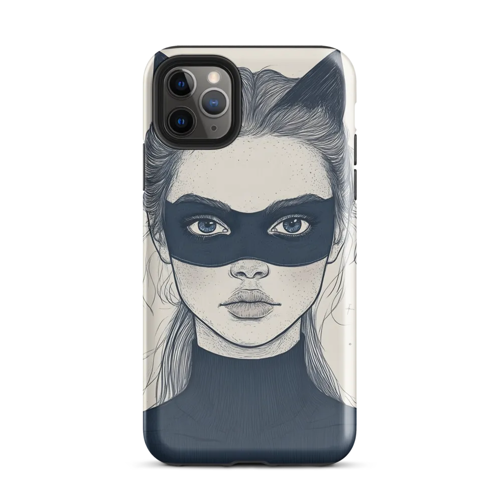 Whimsical Cat Girl | Phone Case |  11 Pro Max | Tough Case | Glossy