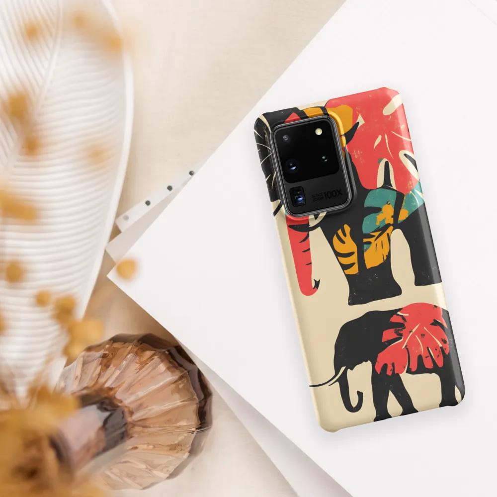 Tropical Elegance: The Elephant's Dance