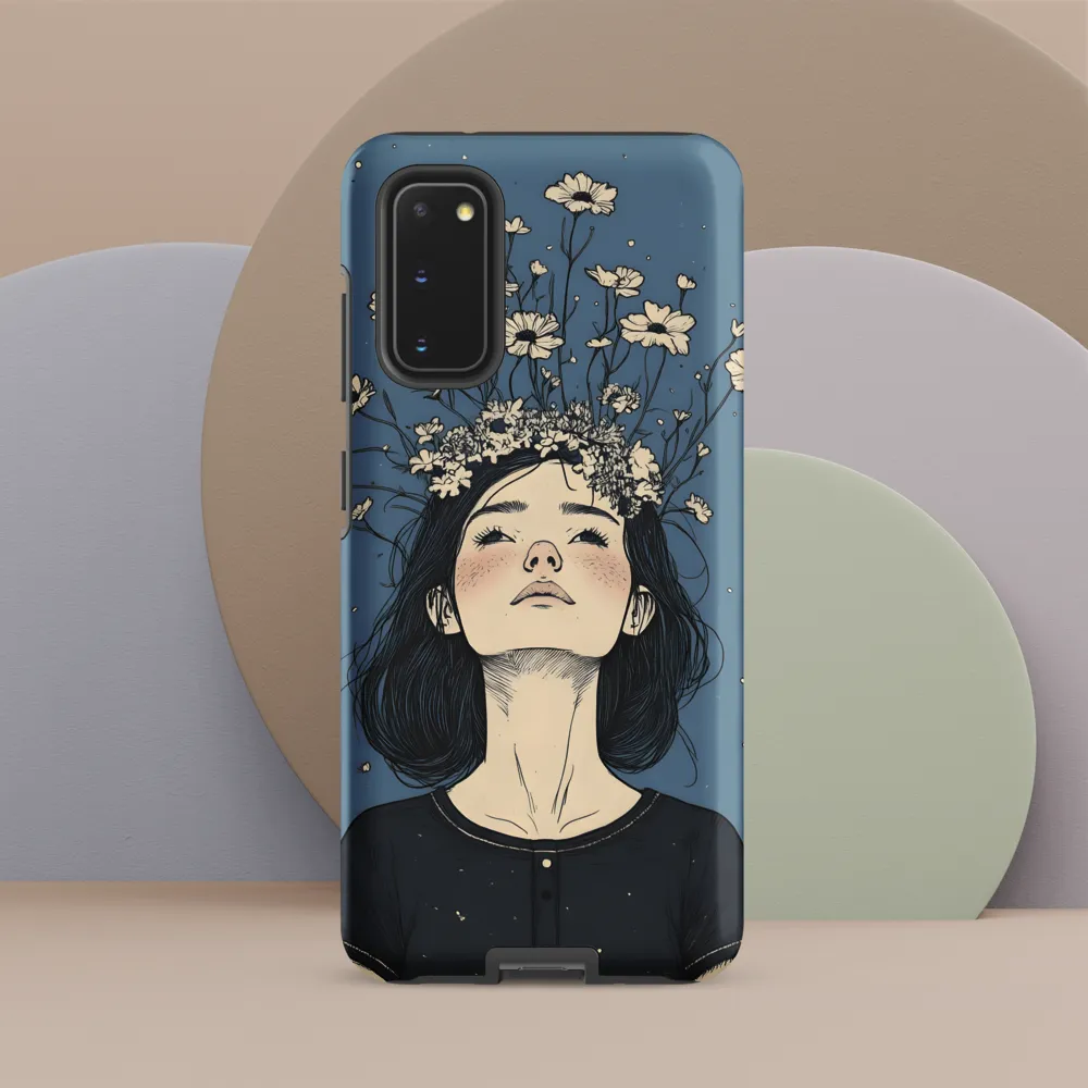 Floral Serenity: A Portrait of Tranquility