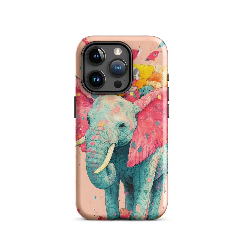 Whimsical Elegance: The Floral Elephant