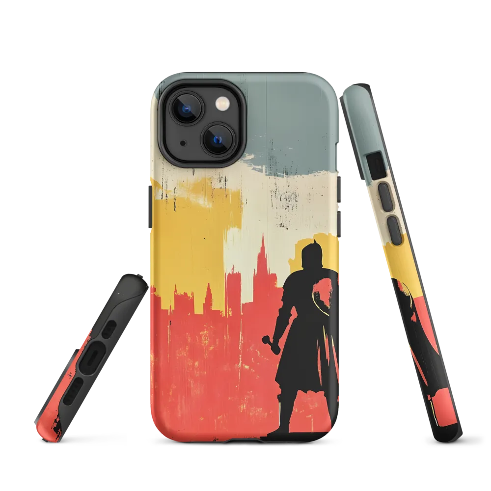 Hero in the Urban Dawn | Phone Case |  14 | Tough Case | Matte