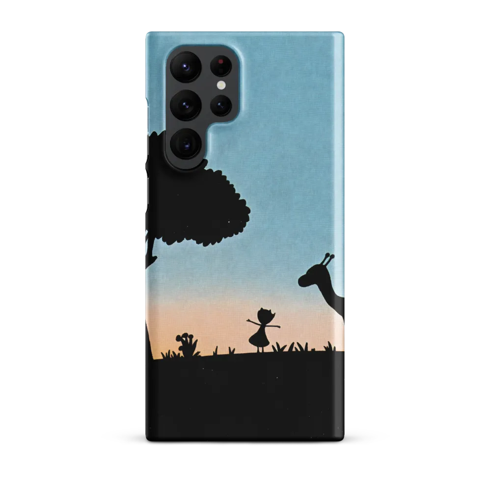 Curiosity in the Silhouette | Phone Case |  S22 Ultra | Snap Case | Matte