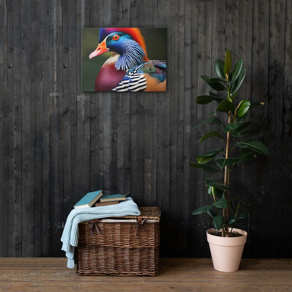 The Majestic Mandarin | Thin Canvas | 18″×24″
