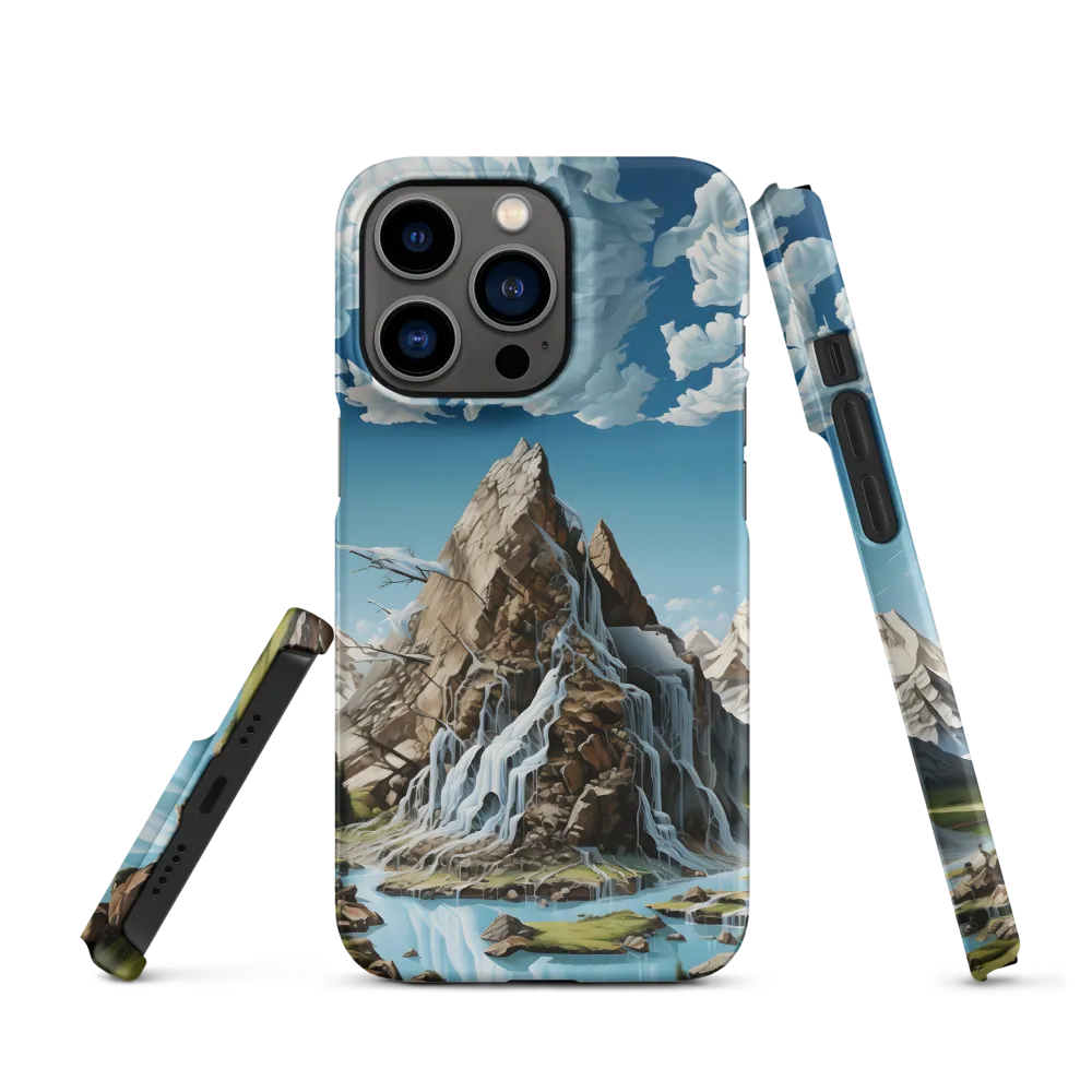 Majestic Cascade: A Mountain Masterpiece