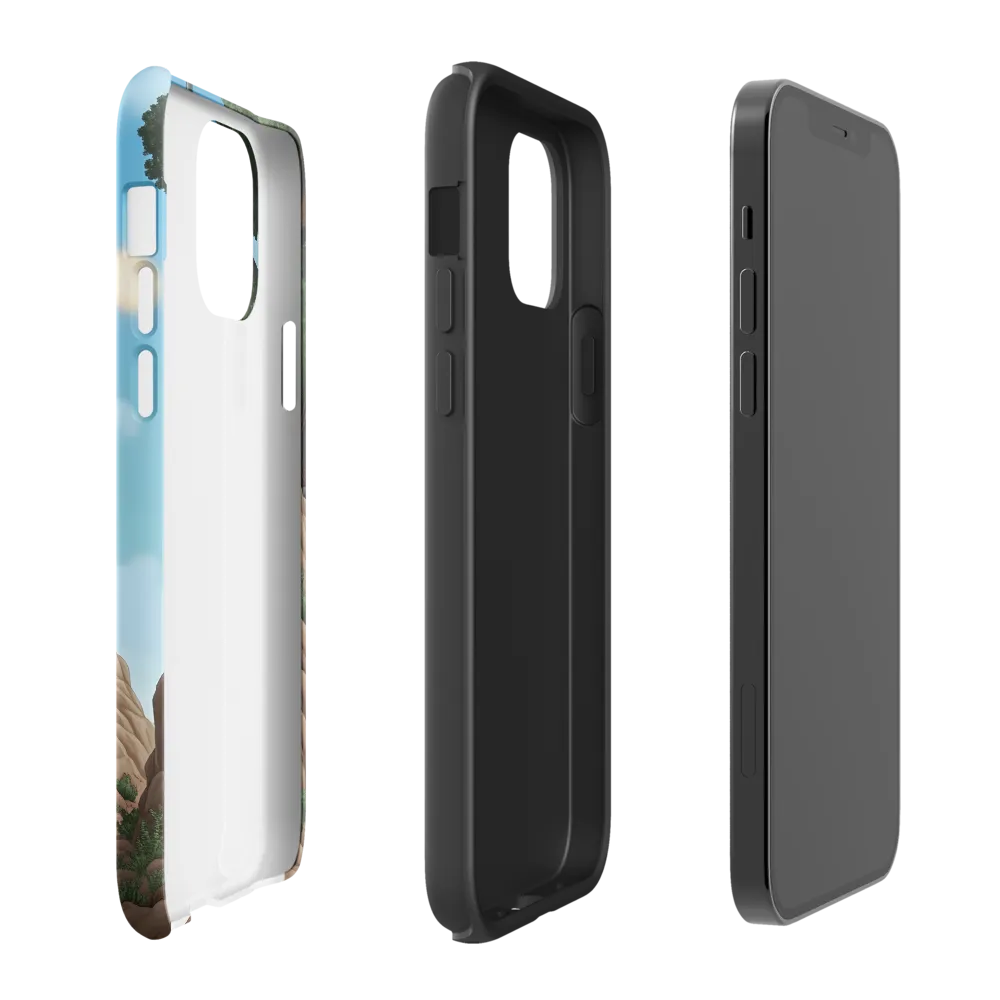The Descent into Technological Abyss | Phone Case |  12 | Tough Case | Matte