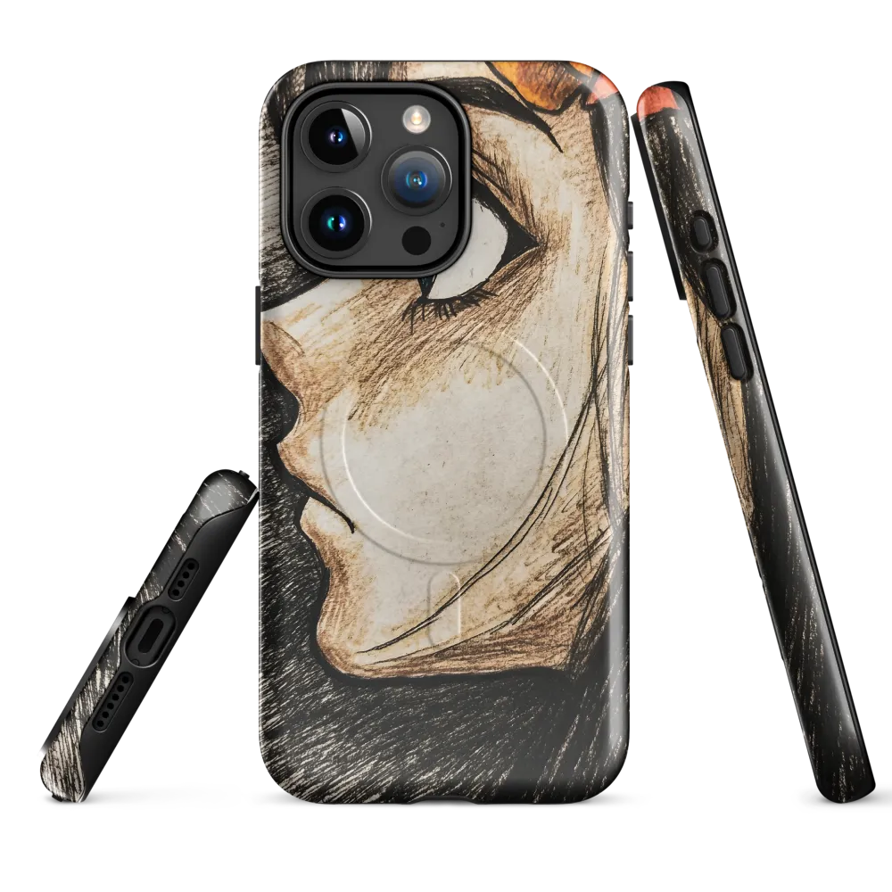 Reflections in Profile | Phone Case |  15 Pro Max | MagSafe® Tough Case | Glossy