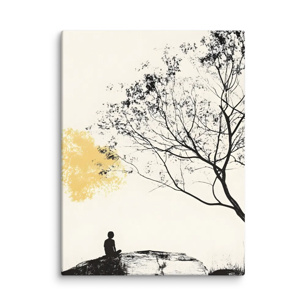 Whispers of Solitude | Canvas | 24″×32″