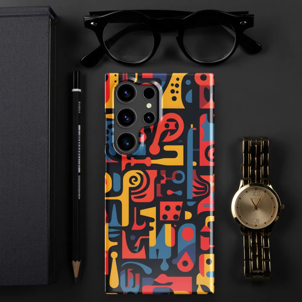 Mosaic of Playful Patterns | Phone Case
