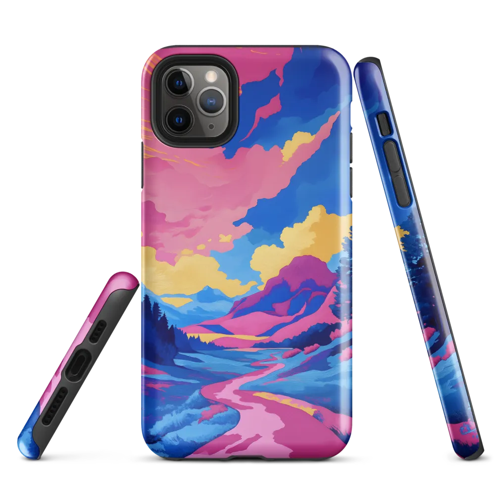 Dreamscape: The Serene River | Phone Case |  11 Pro Max | Tough Case | Glossy