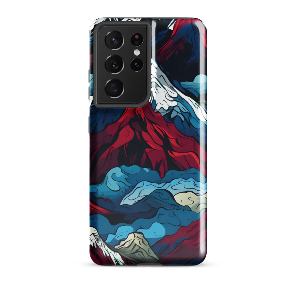 Mountain Majesty: An Abstract Voyage