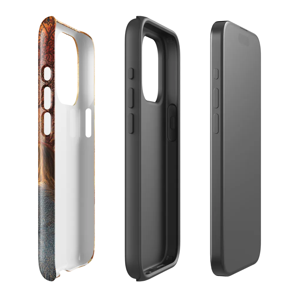 Whispers of a Golden Sunset | Phone Case |  15 Pro | Tough Case | Glossy