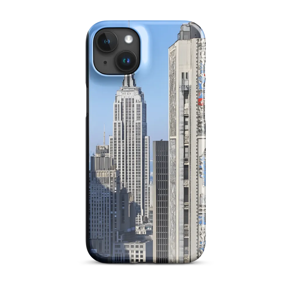 Urban Elegance: New York's Iconic Skyline | Phone Case |  15 Plus | Snap Case | Glossy