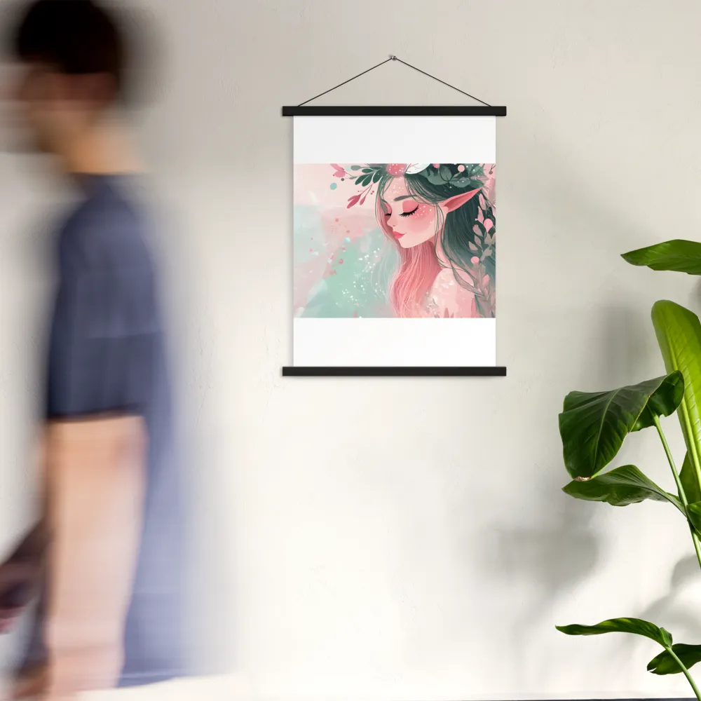 Whispers of Nature | Poster With Black Wood Hanger | 18″×24″