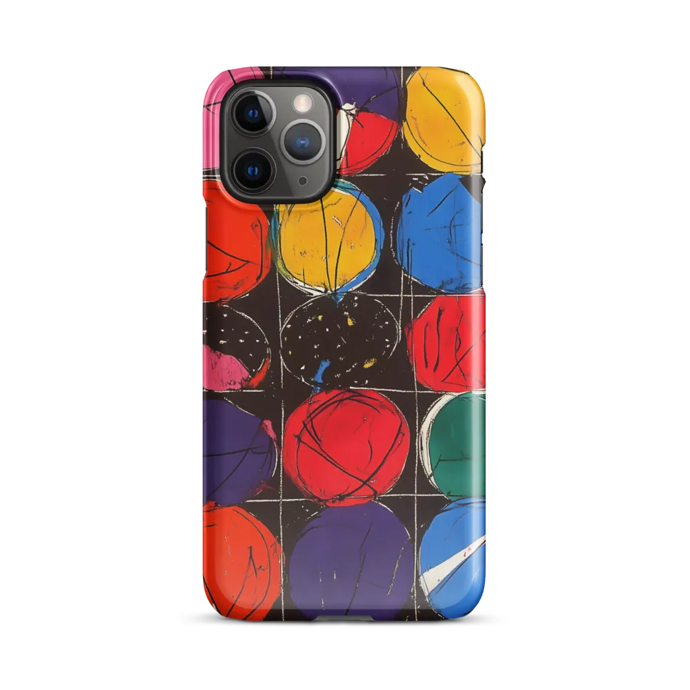 Colorful Circles in Abstract Harmony
