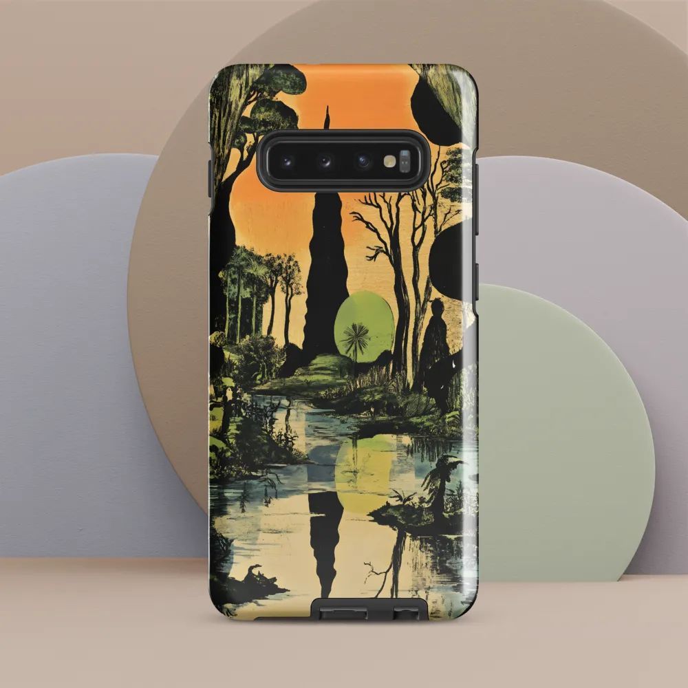 Reflections of Mystery | Phone Case |  S10 Plus | Tough Case | Glossy