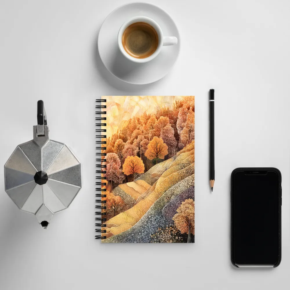 Autumn's Embrace | Spiral Notebook