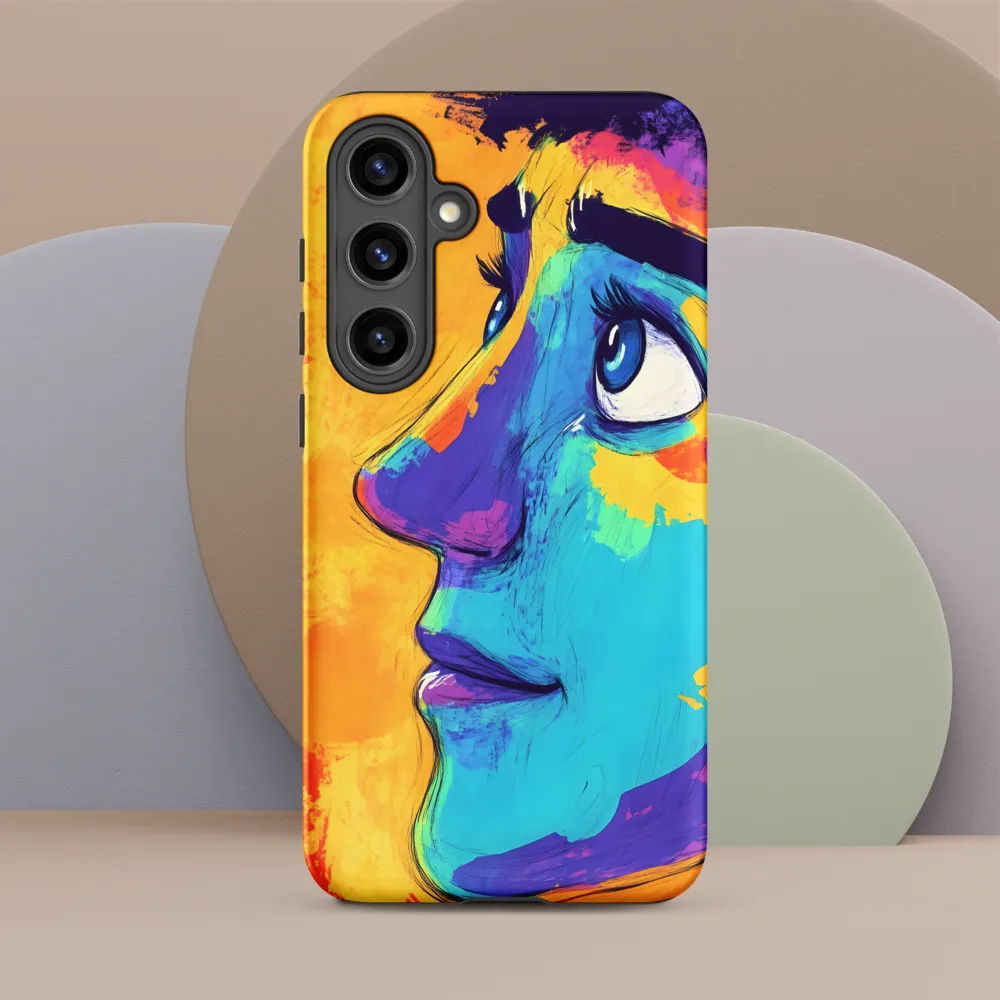 Whispers of Curiosity | Phone Case |  S24 Plus | Tough Case | Matte