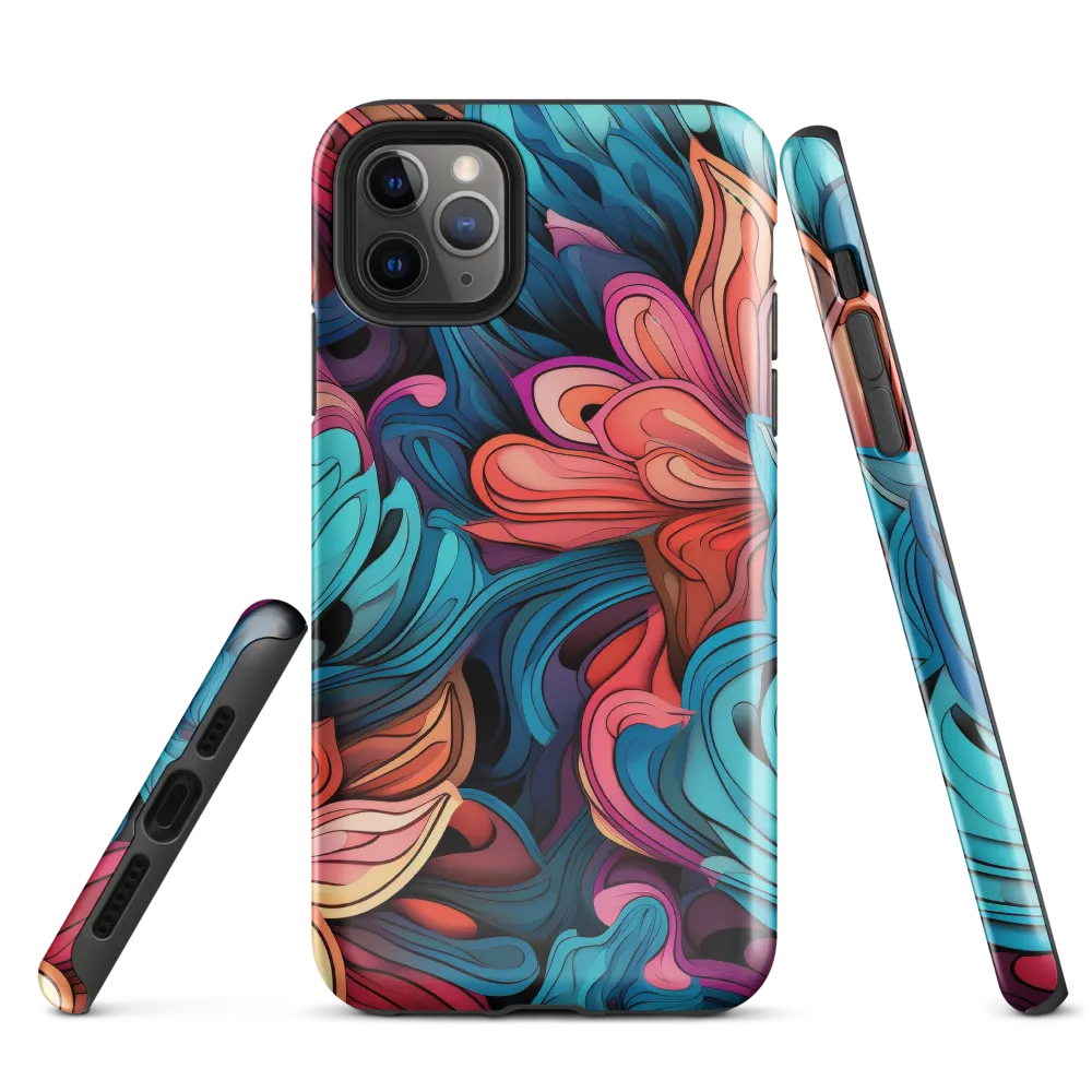 Floral Symphony | Phone Case |  11 Pro Max | Tough Case | Glossy