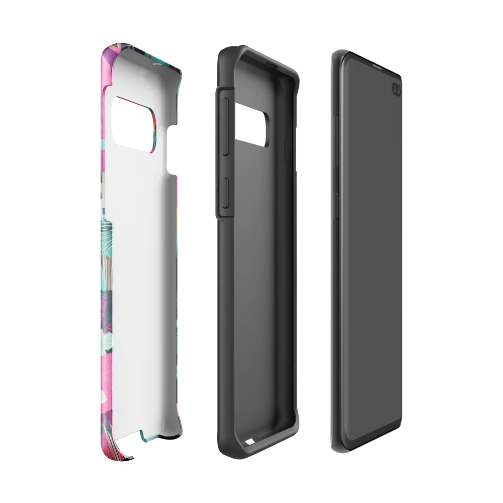 Whimsical Journey Through a Vibrant Landscape | Phone Case |  S10 | Tough Case | Glossy