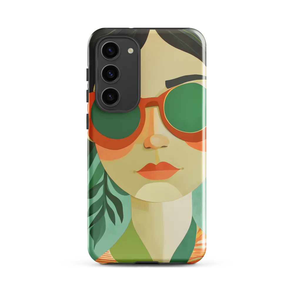 Bold Serenity: A Modern Portrait