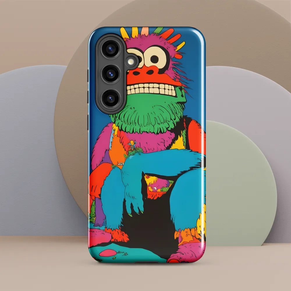 Whimsical Giant: A Playful Monster Encounter