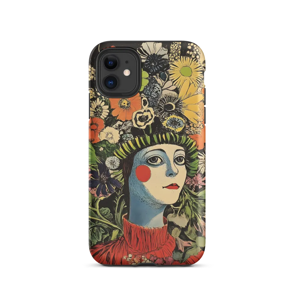 Floral Whimsy: A Portrait of Nature's Embrace