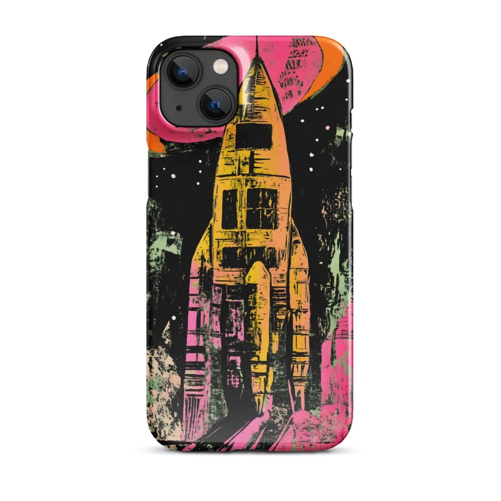 Cosmic Voyage: A Surreal Rocket Adventure