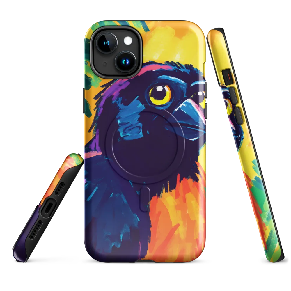 Vivid Avian Encounter