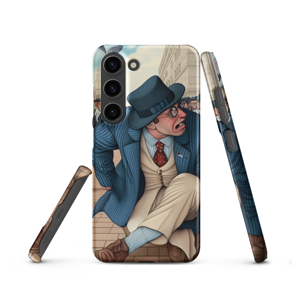 Caught in Tension | Phone Case |  S23 | Snap Case | Matte