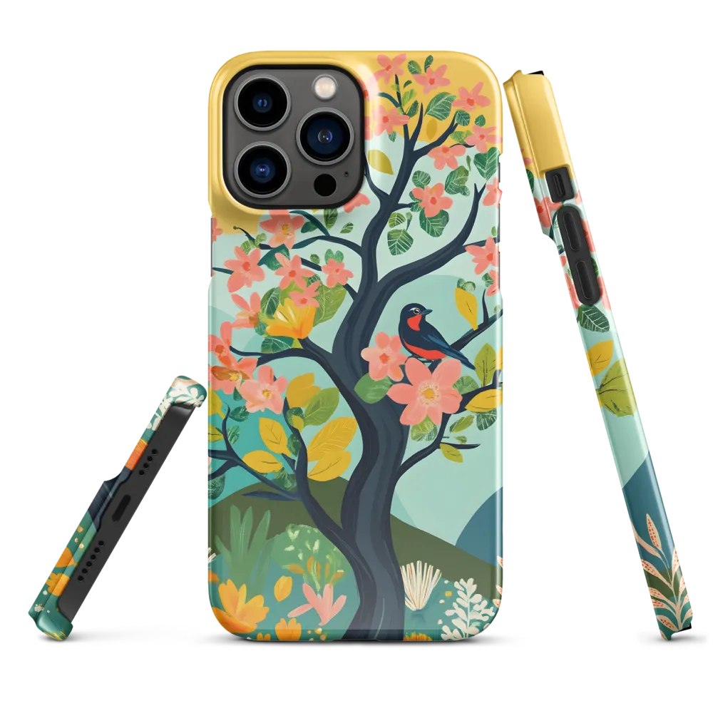 Spring Blossoms: A Serene Encounter
