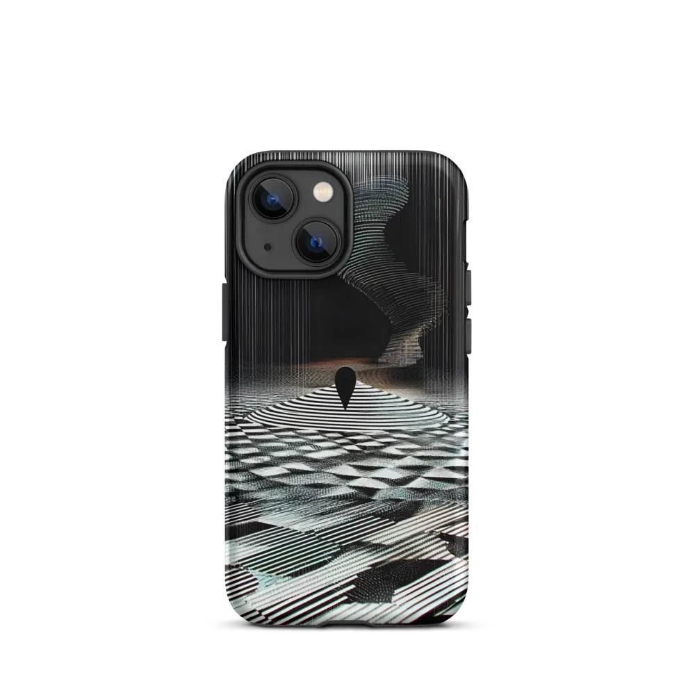 Spiral Echoes | Phone Case |  13 mini | Tough Case | Matte
