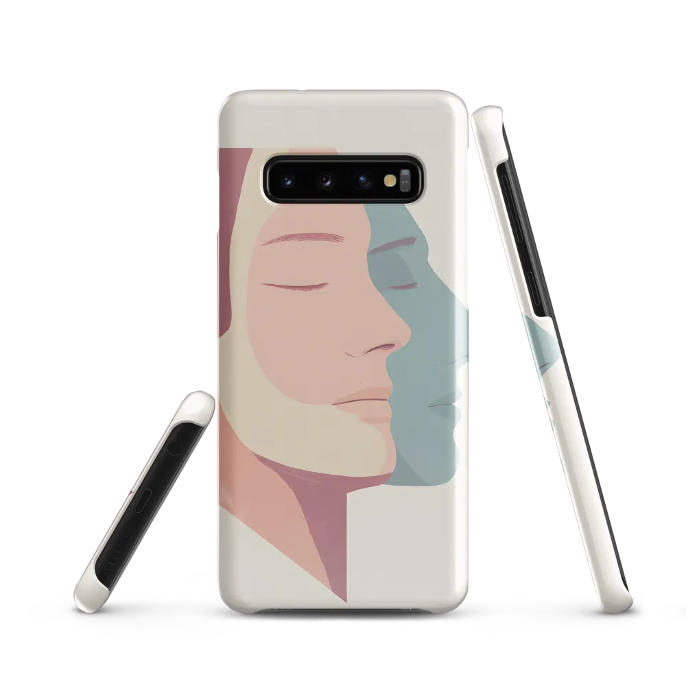 Dual Facets of Serenity | Phone Case |  S10 | Snap Case | Glossy