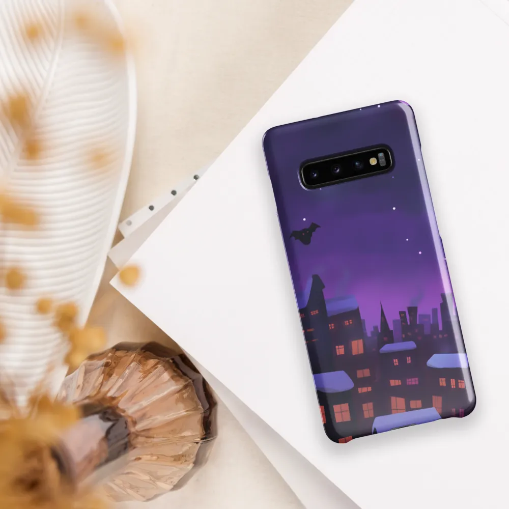 Mystical Night in the City | Phone Case |  S10 Plus | Snap Case | Glossy