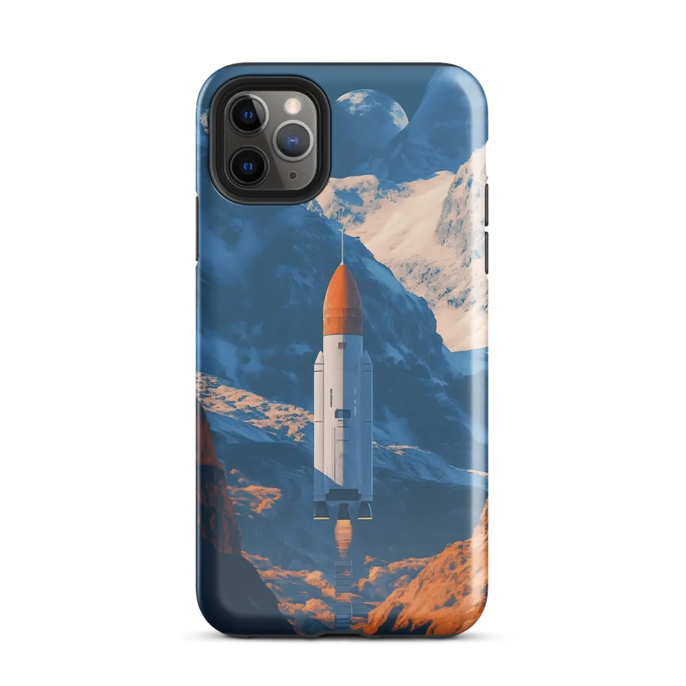 Journey Beyond the Mountains | Phone Case |  11 Pro Max | Tough Case | Glossy