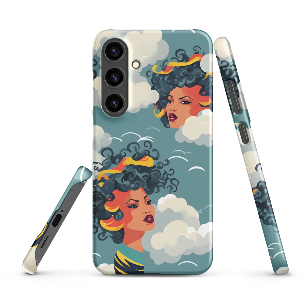 Whimsical Dreams in the Sky | Phone Case |  S24 Plus | Snap Case | Matte
