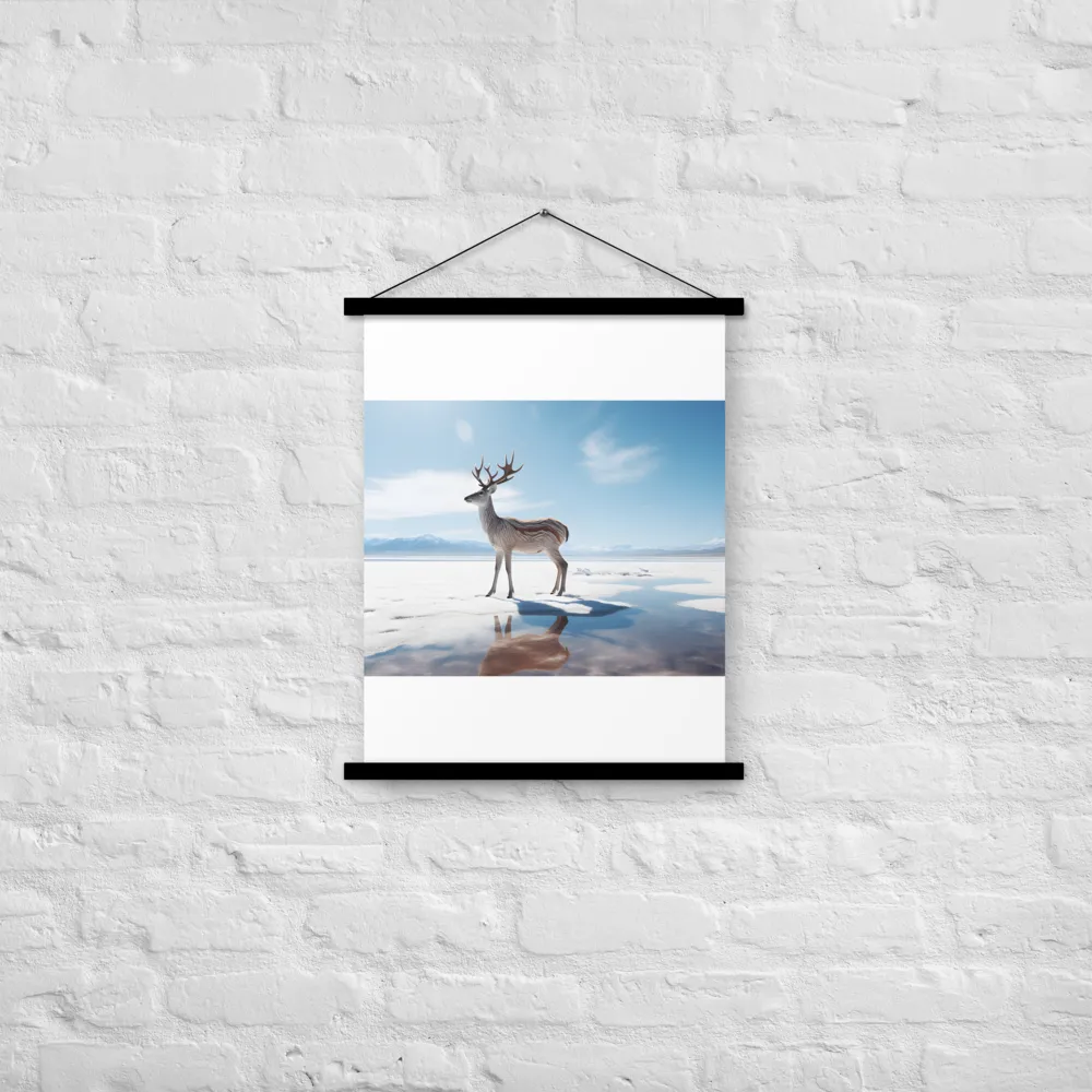 Majesty in Reflection | Poster With Black Wood Hanger | 18″×24″