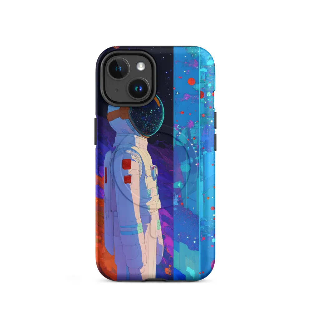 Cosmic Exploration: The Astronaut's Journey | Phone Case |  14 | MagSafe® Tough Case | Matte