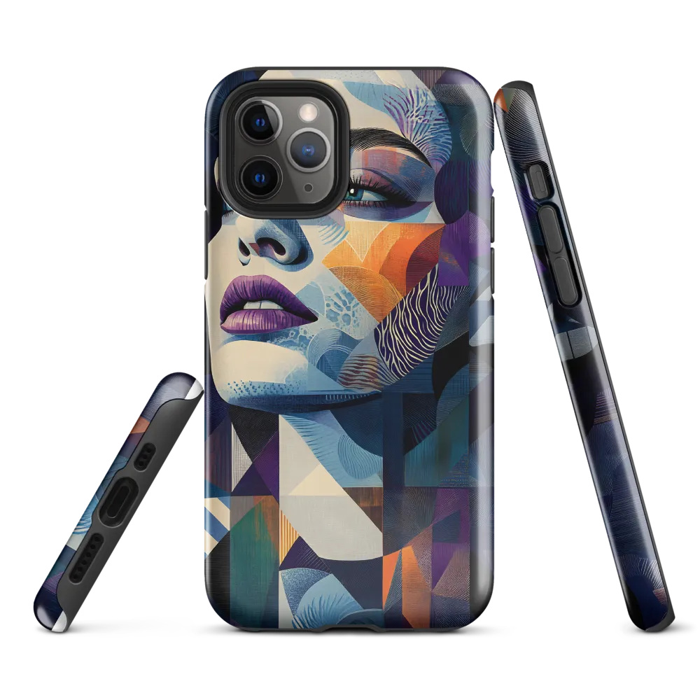 Fragmented Mystery: A Modern Portrait