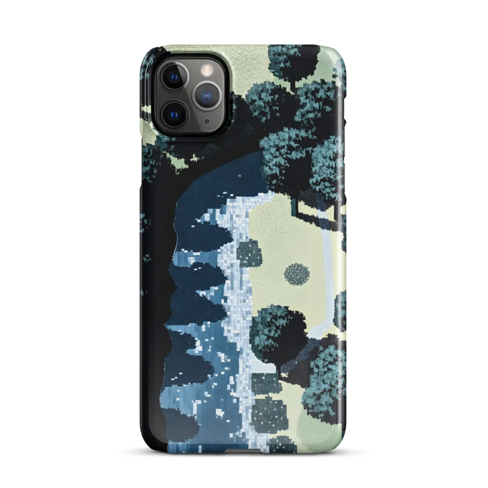 Serenity in Pixels | Phone Case |  11 Pro Max | Snap Case | Glossy