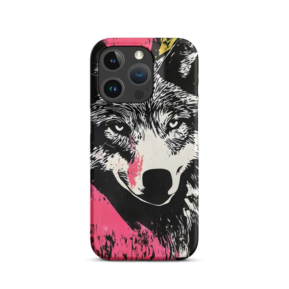 Intense Gaze of the Wolf