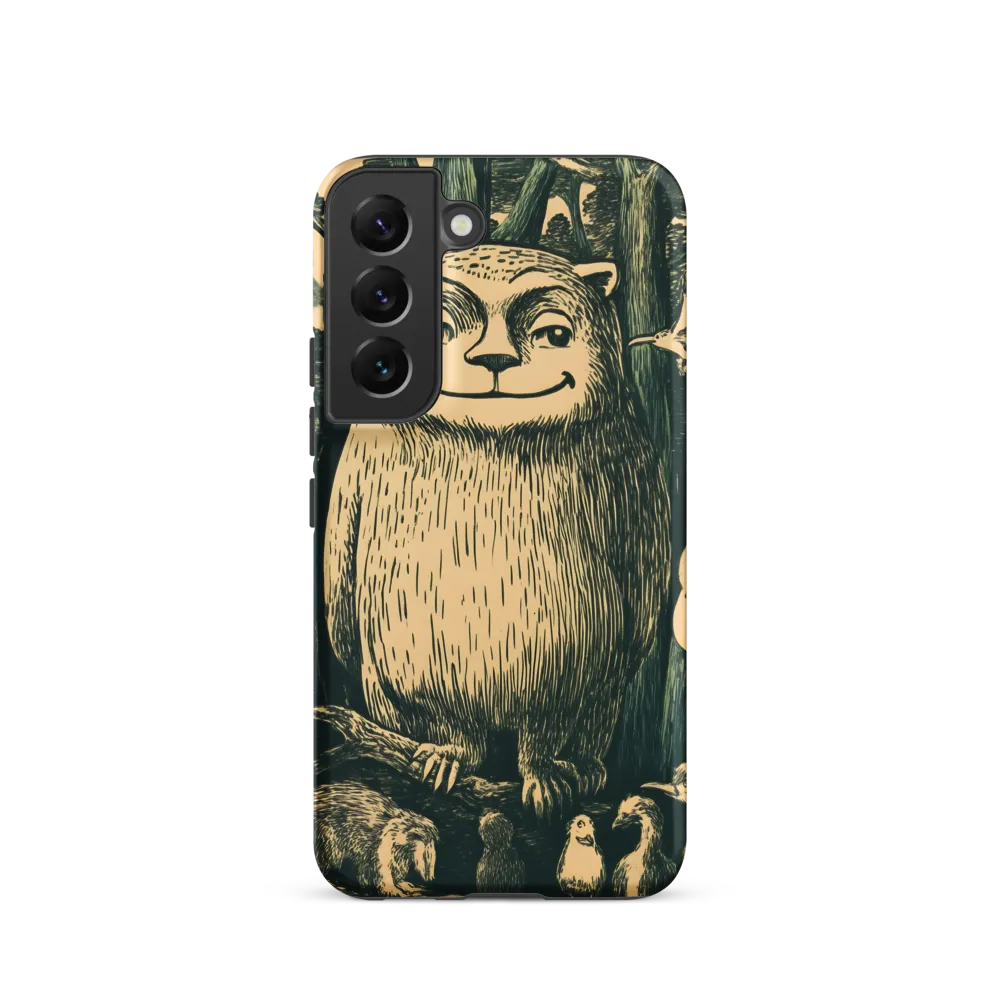 Forest Guardian: A Whimsical Encounter | Phone Case |  S22 | Tough Case | Matte