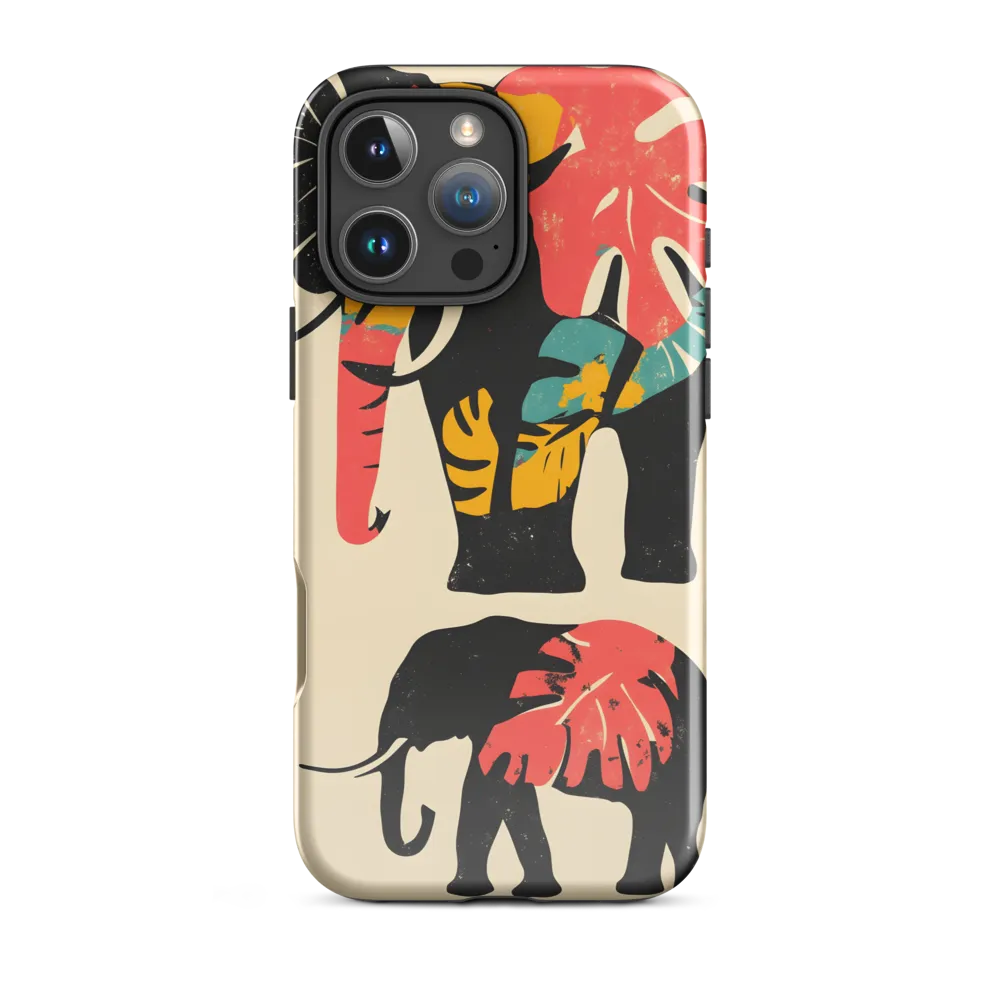 Tropical Elegance: The Elephant's Dance