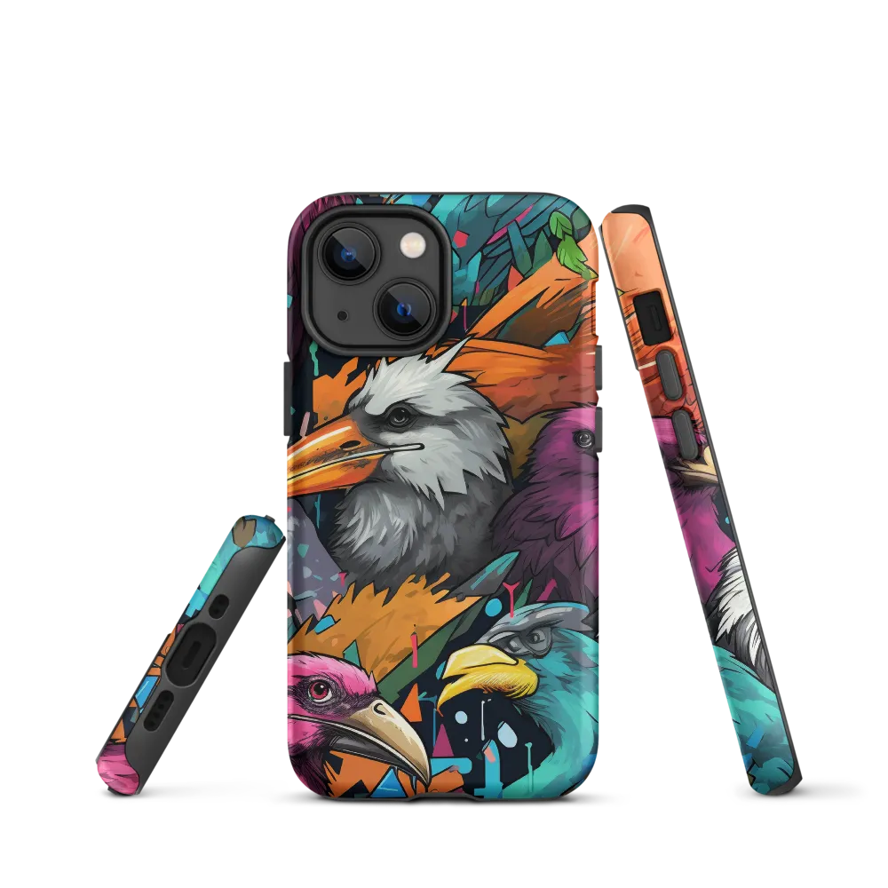 Avian Vortex: A Celebration of Color and Form