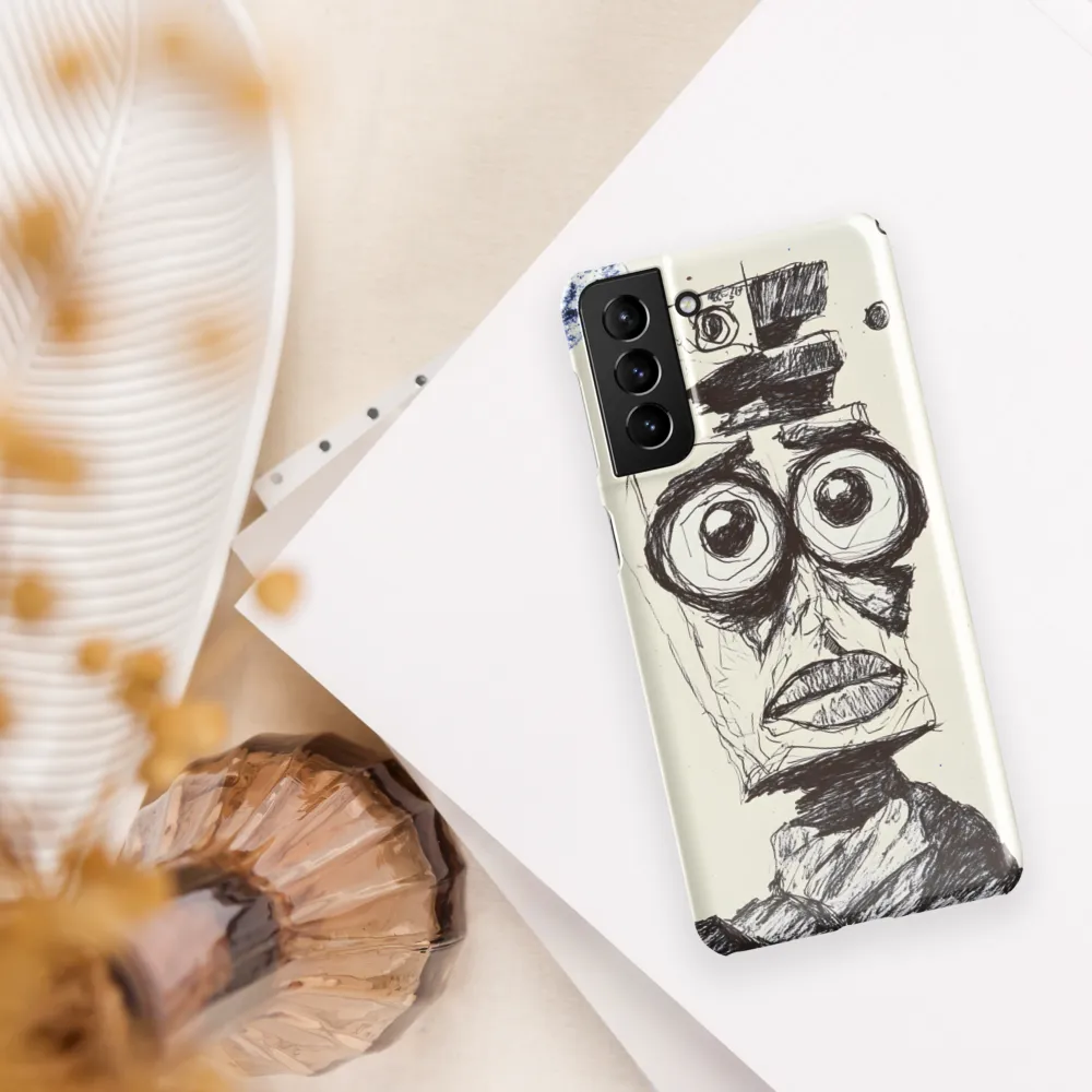 Abstract Surrealist Figure in Cubism