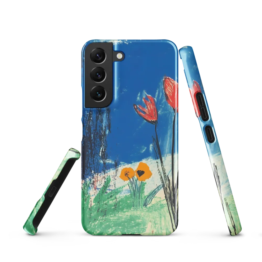 Joyful Blossoms in Blue