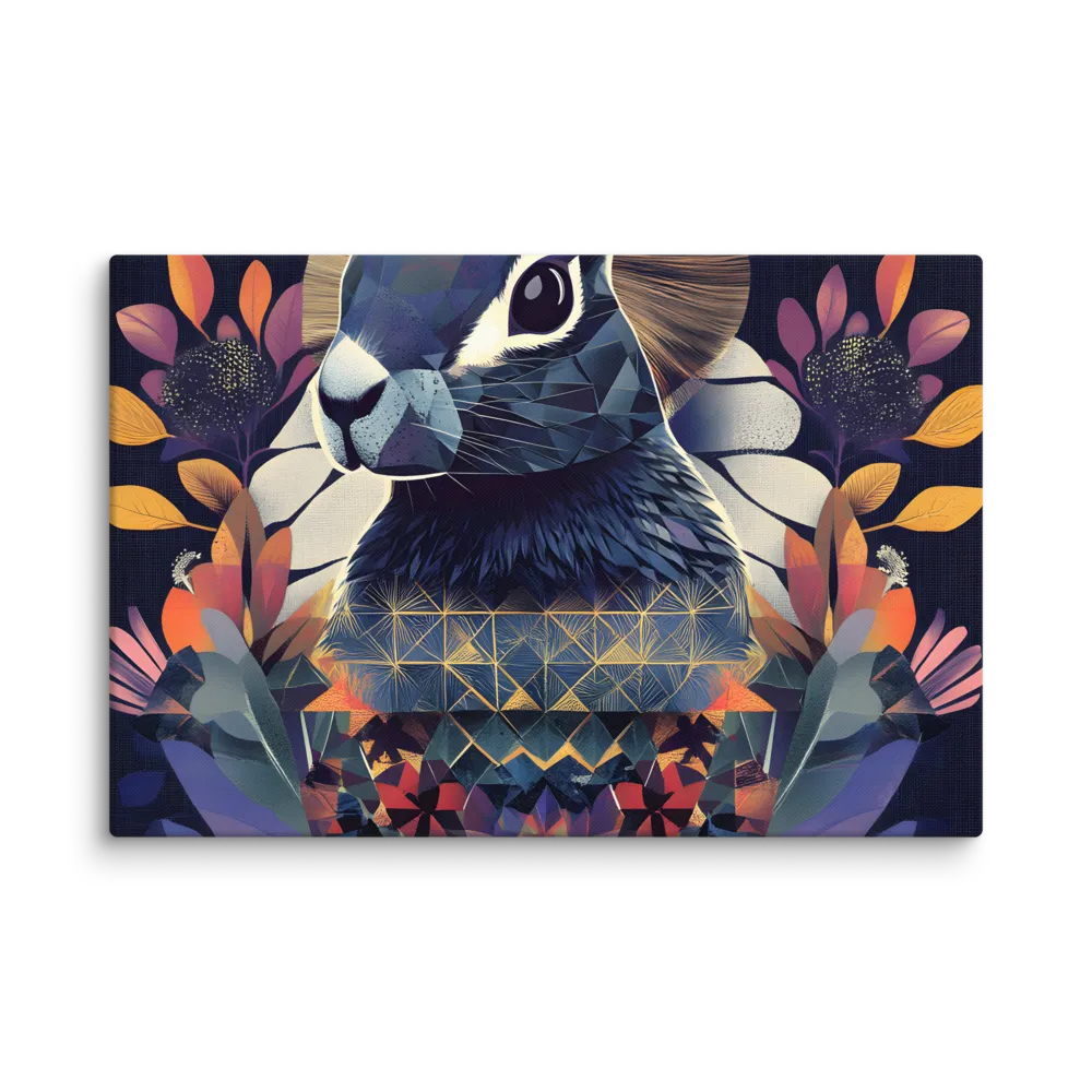 Ethereal Bunny: A Geometric Wonderland
