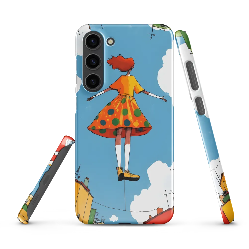 Floating Dreams in a Colorful Sky