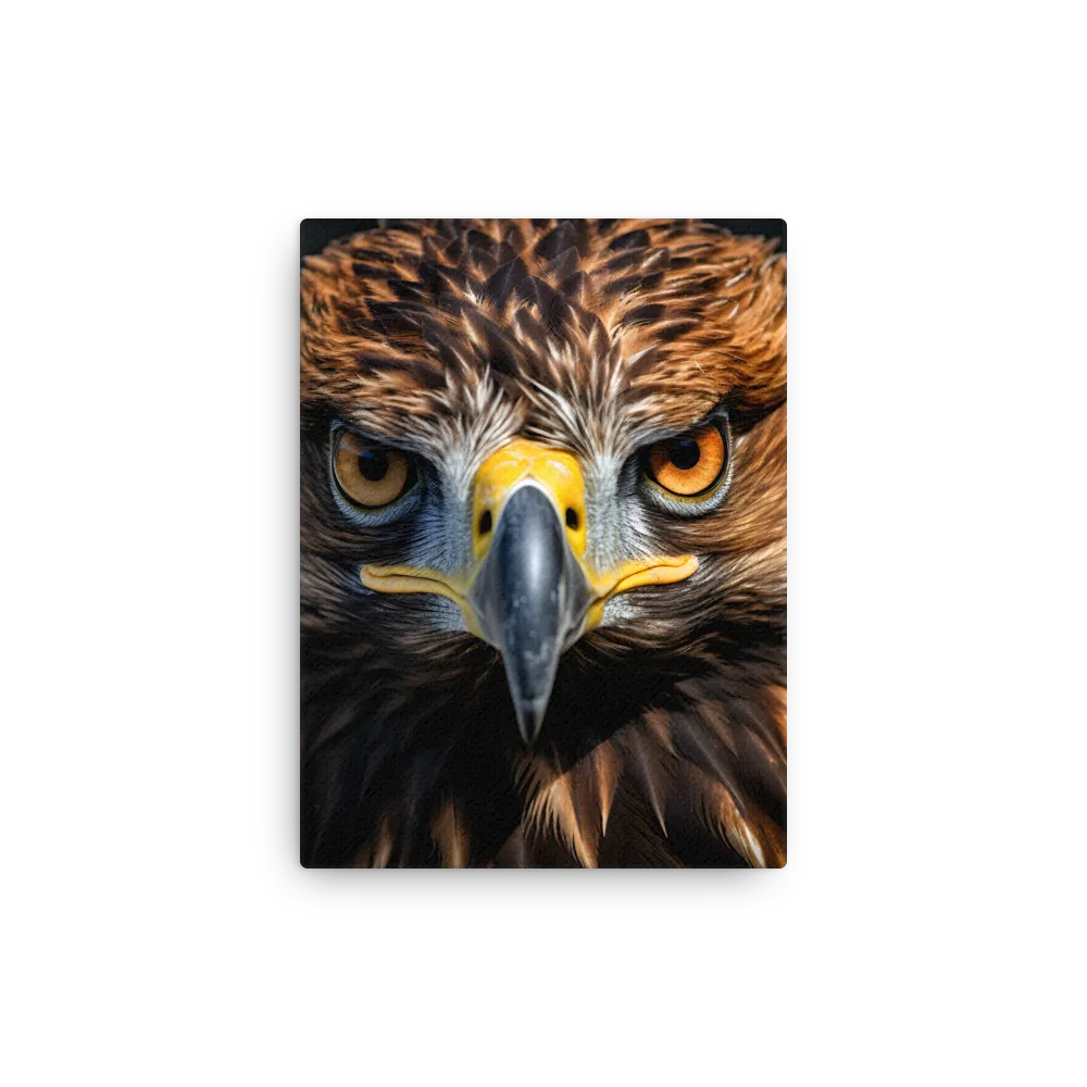 The Intensity of the Eagle | Thin Canvas | 9″×12″